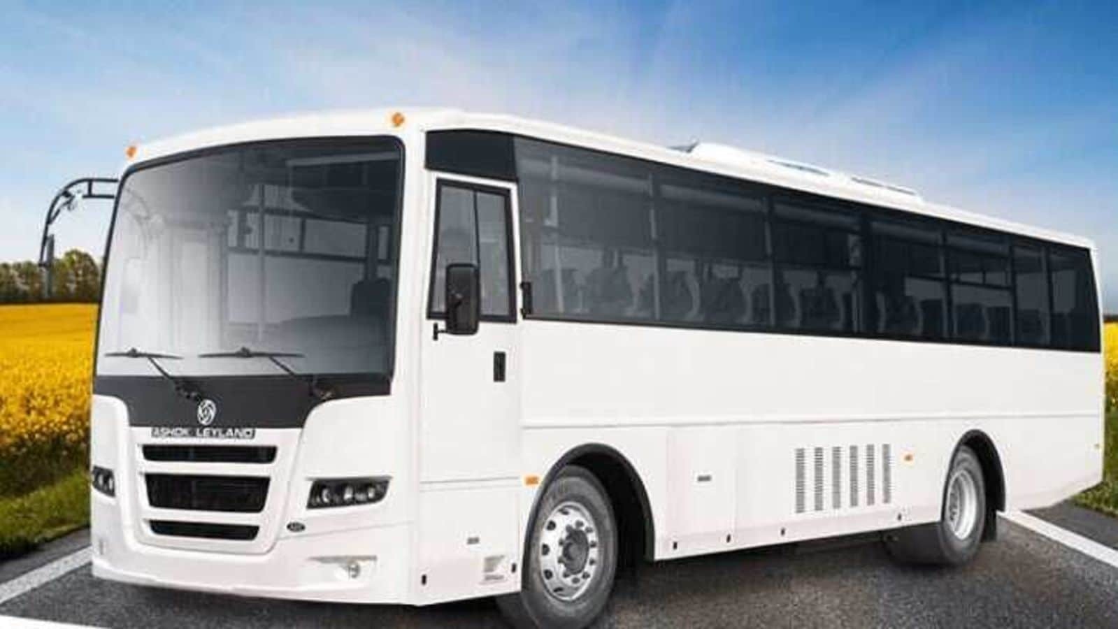 60 Seater Bus Rental 4 60 Seater Bus side view